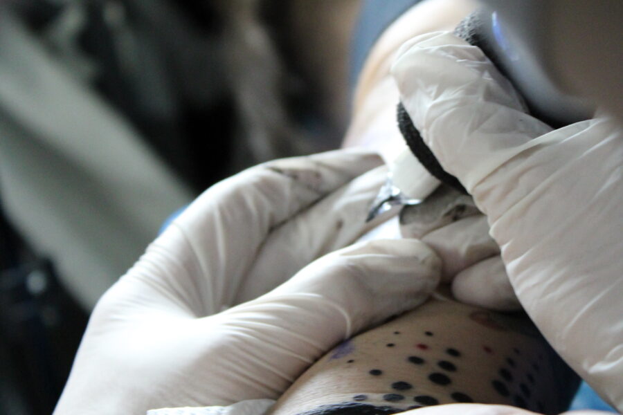 Dermal stiker aplikacija i održavanje tetovaže